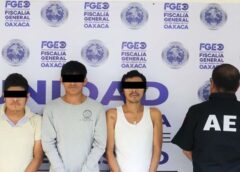 Fiscalía de Oaxaca detiene a tres personas ligadas a célula del “Comandante Cromo”, por extorsión y cobro de piso a comerciantes en el Istmo de Tehuantepec