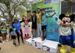 EN EL ENCUENTRO DE ATLETISMO INFANTIL Y JUVENIL, SE REPARTIERON LAS MEDALLAS