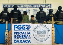 Fiscalías de Oaxaca y Veracruz, con SSP, SSPC, DEFENSA, Marina y GN, desarticulan casa de seguridad de célula delictiva que operaba en límites interestatales