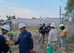 Atiende Pemex emergencia por derrumbe de túnel clandestino