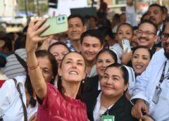 CUANDO NO HAY CORRUPCIÓN, ALCANZA PARA MÁS: PRESIDENTA CLAUDIA SHEINBAUM ENCABEZA INICIO DE OBRA DEL HOSPITAL DE ESPECIALIDADES DEL IMSS EN MANZANILLO, COLIMA