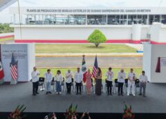 PRESIDENTA CLAUDIA SHEINBAUM INAUGURA PLANTA DE PRODUCCIÓN DE MOSCAS ESTÉRILES DEL GUSANO BARRENADOR DEL GANADO EN METAPA DE DOMÍNGUEZ, CHIAPAS