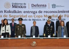 Cuando México trabaja unido, no hay desafío que no podamos enfrentar: Presidenta entrega reconocimientos a por Plan Kukulkán