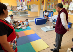 Supervisan guarderías autoridades del IMS Oaxaca
