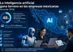 La inteligencia artificial gana terreno en las empresas mexicanas durante 2026