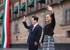 PRESIDENTA CLAUDIA SHEINBAUM RECIBE EN PALACIO NACIONAL A SU HOMÓLOGO DE LA REPÚBLICA DE COREA, LEE JAE-MYUNG