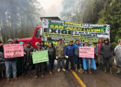 Mantiene San Juan Luvina segundo día de bloqueo en la carretera Oaxaca–Tuxtepec
