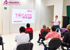 Pemex promueve el autocuidado y la detección temprana del Cáncer de Mama en Salina Cruz, Oaxaca